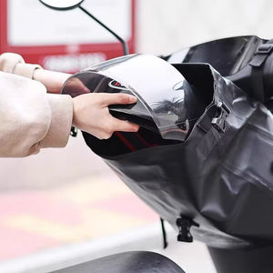 <span class=keywords><strong>Porte</strong></span>-bagages arrière <span class=keywords><strong>pour</strong></span> vélo transfrontalier avec réflecteurs, poignée de transport et bandoulière - Product Image 1