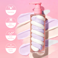 Lotion corporelle fouettée à effet tourbillonnant, formule personnalisée, marque privée, fabricant OEM ODM avec des senteurs fruitées et vanillées pour les marques de beauté