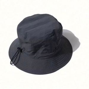 Wholesale Summer Outdoor Waterproof Uv protection Sun <b>Hat</b> Fishing Bucket <b>Hats</b> With Drawstring - Product Image 5