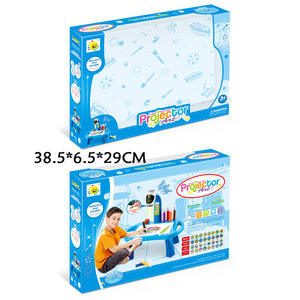 Enfants Led <span class=keywords><strong>projecteur</strong></span> Art Table à <span class=keywords><strong>dessin</strong></span> jouets enfants peinture conseil bureau Arts et artisanat Projection éducatif apprentissage jouet - Product Image 4