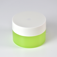 Pots en plastique PP de 100 g avec couvercle magnétique pour soins de la peau et gommages corporels