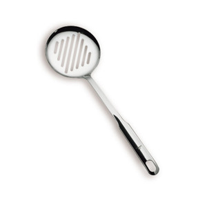 Cucchiaio Forato Monoblocco in Acciaio Inox per Cucinare e Servire - Product Image 1