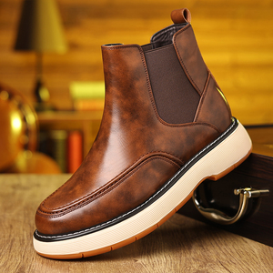 Nuovi stivali da uomo originali in vacchetta 38-44 scarpe da esterno di lusso di alta qualità in vera pelle di mucca negozio <span class=keywords><strong>Online</strong></span> spedizione gratuita Oem - Product Image 4