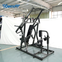 Offre Spéciale : Appareil Combo 2-en-1 ISO-Lateral Chest Press et Lat Pulldown à Charge de Plaques pour Entraînement de Force