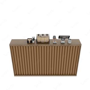 Kiosco de café portátil para exteriores móvil, vitrina de repostería, vitrina de <span class=keywords><strong>cafetería</strong></span>, vitrina, estante de exhibición - Product Image 4