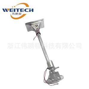 Klaxon à air Weitech à tube unique avec lumière, 12V, en acier inoxydable, commande électrique pour mise à niveau et rénovation - Product Image 4