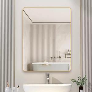 Espejo de baño rectangular no perforado <span class=keywords><strong>autoadhesivo</strong></span> montado en la pared y pegado en la pared para inodoro - Product Image 2