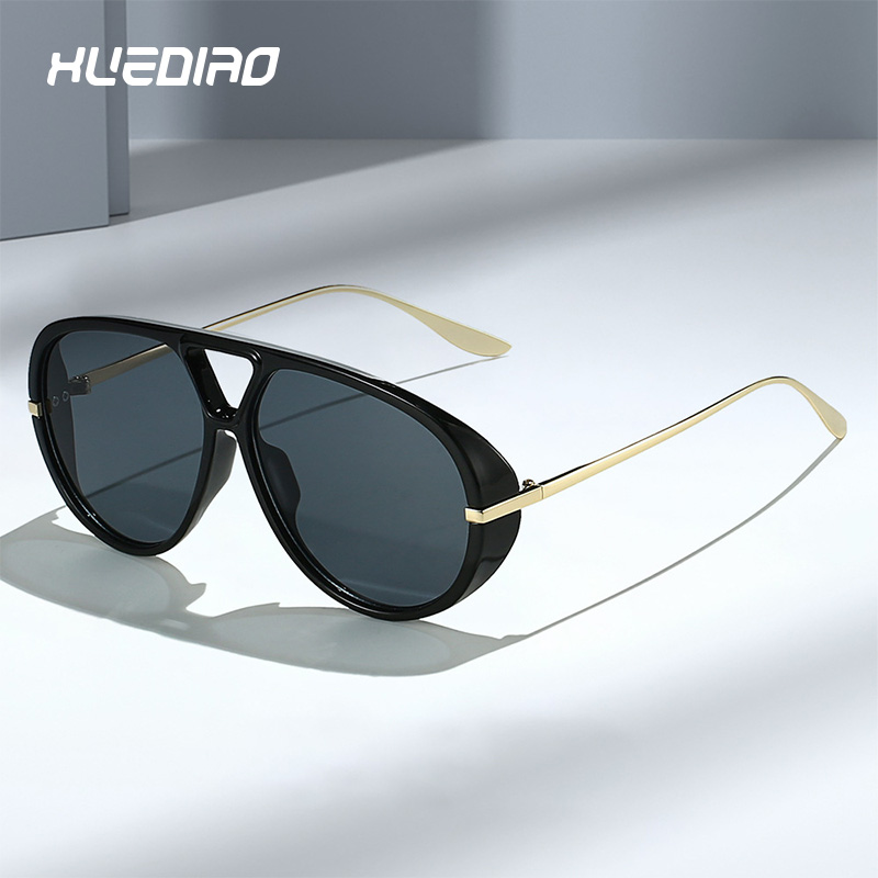 XUEDIAO Stylish Designer Casual Driver Shades Sunglasses Hight End Trendy 2025 Luxury Women Oversize Double Girder Sun Glasses