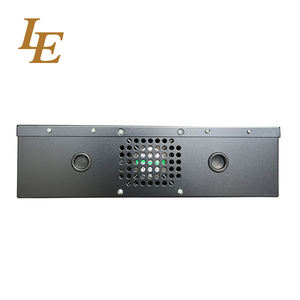 Caja de Seguridad con Ventilador para DVR de 18x18x5 Pulgadas, Caja Metálica Negra con Cerradura para Grabador de Video Digital Móvil MDVR, Protección para NVR/DVR - Product Image 3