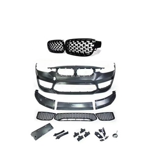 RUNZE New High Quality <b>Car</b> Front Bumper for 2011-2018 for 3 Series F30 M5 Style Tow <b>Hook</b> Screw-On Retrofit/Upgrade PP Material - Product Image 1