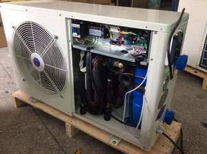 เครื่องทำความร้อนสระว่ายน้ำแบบใช้พลังงานอากาศประสิทธิภาพสูง สำหรับสปาภายนอกอาคาร ใช้สารทำความเย็น R32 เหมาะสำหรับสระว่ายน้ำขนาดเล็ก - Product Image 6