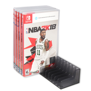 Pour Nintendo <span class=keywords><strong>Switch</strong></span> jeu carte boîte commutateur <span class=keywords><strong>OLED</strong></span> disques de jeu support de support de stockage 2 pièces emballé pour <span class=keywords><strong>Switch</strong></span> 2 accessoires TNS-857 - Product Image 5