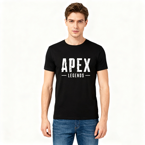 纯棉数码升华衬衫批发t恤高品质游戏设计无起订量库存中国 - Product Image 1