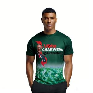 Camisetas Personalizadas al por Mayor para la Elección Presidencial de Malawi 2025, Camisetas Publicitarias de Cuello Redondo de Secado Rápido - Product Image 1