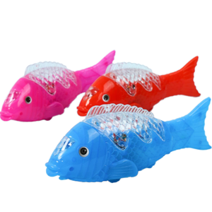 Vendita calda creativa divertente musica luminosa per bambini pesce oscillante classico pesce LED per bambini - Product Image 4