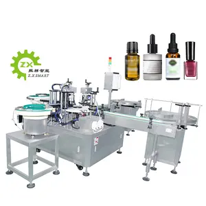ZXSMART Automatic Oils Filler Factory High Accuracy 50Ml Essential Oil Bottle Filling Machine