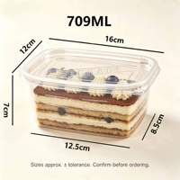 Vente en gros de boîtes à mousse sans BPA, haute transparence, personnalisables pour les cafés
