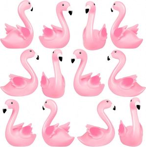 Pink Flamingo Vinyl Duck <b>Bath</b> Plastic Children's Bathtub Toy Classroom Prizes and Cake Decoration for Foreign Trade - Product Image 4