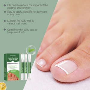 LANISKA Set di <span class=keywords><strong>3</strong></span> Penne Siero per <span class=keywords><strong>la</strong></span> Cura delle Unghie con <span class=keywords><strong>Formula</strong></span> Naturale a Base di Olio di Tea Tree e Zenzero per <span class=keywords><strong>la</strong></span> Riparazione delle Unghie con Funghi - Product Image 2