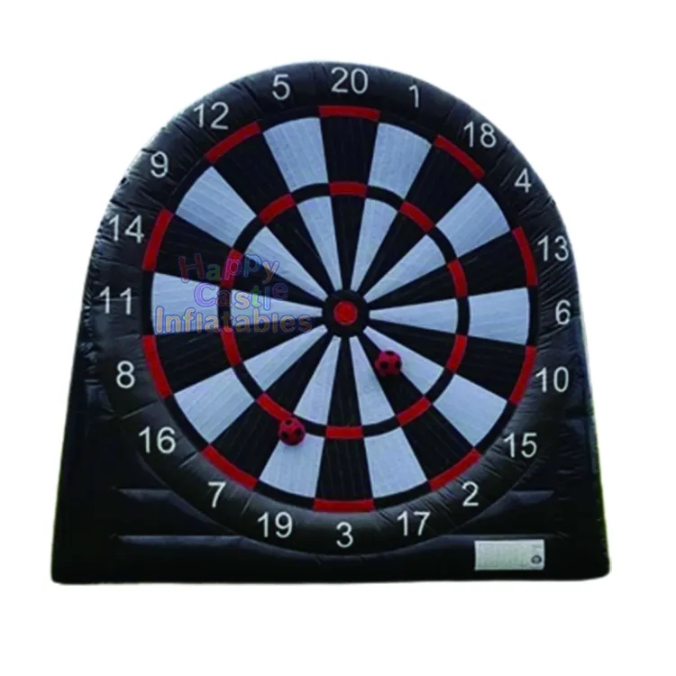 Cheap price 3mH,4mH or customized size outdoor inflatable soccer dart board games for sale