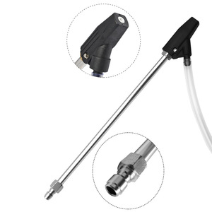 Pistola de agua de alta presión de 46 cm con manguera de 3 m y boquilla ajustable para lavado de autos, desengrasado y limpieza ligera - Product Image 2
