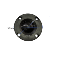 Haut-parleurs audio de voiture JL JL-493, tweeter à dôme rond de 2 pouces (52 mm), membrane en soie, bobine vocale de 20 mm, aimant interne 4 x 10 W
