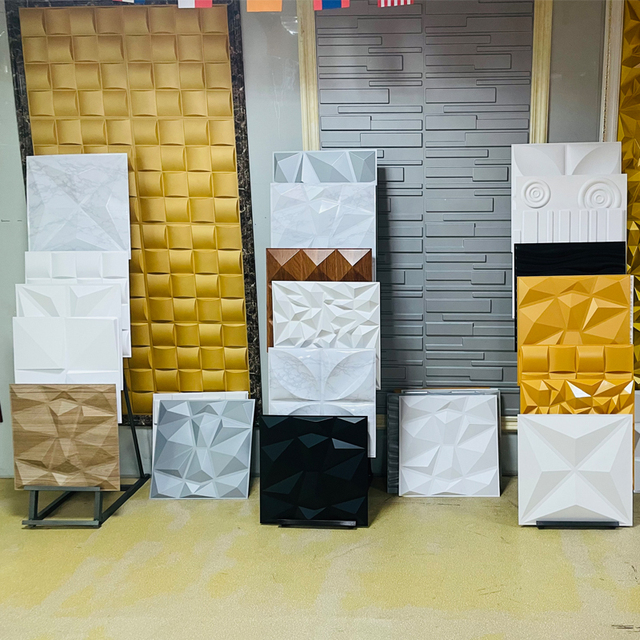 PVC Material Wave 3D Wall Panel Wallpapers/Wall Coating Wallpaper Mural Home Decor Interior