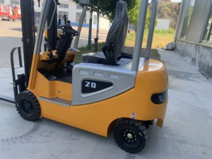 מלגזה חשמלית EVERLIFT FB20 3 טון גובה הרמה 3 מטר תורן דו-שלבי מלגזה סינית 4x4 ציוד מחסן מלגזת משא - Product Image 4