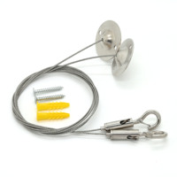 Kit de suspension de câble réglable pour éclairage suspendu au plafond personnalisé