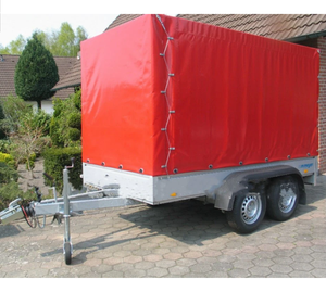 Ngành công nghiệp cấp không thấm nước Xe tải Bìa Windproof và UV kháng dệt kim Bạt PVC & <span class=keywords><strong>polyester</strong></span> vải cho trailers & xe ô tô - Product Image 3