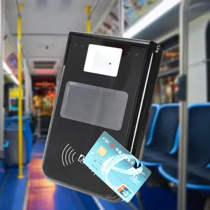 Wifi Gprs kart okuyucu P18-L2C ile elektronik otobüs bilet cihazı monte Nfc otobüs Validator