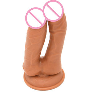 Jouets anaux à deux faces FAAK, jouets sexuels à deux extrémités, pénis à <span class=keywords><strong>triple</strong></span> <span class=keywords><strong>pénétration</strong></span>, outils sexuels extrêmes, pénis en plastique, Alat Sex - Product Image 3