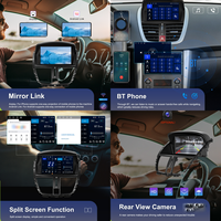 Podofo 7 pouces 4+64 Go pour Peugeot 207 2008-2014 Autoradio Android CarPlay sans fil Android Auto GPS Services OEM professionnels