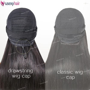 Peluca de Cabello Humano con Diadema Recta al por Mayor, Cabello Humano Virgen Brasileño, Hecho a Máquina, Pelucas de Cabello Humano <span class=keywords><strong>3</strong></span> en 1 con Diadema para Mujer - Product Image 4