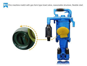 광산용 YT27 공압식 에어 잭 레그 록 드릴 - Product Image 3