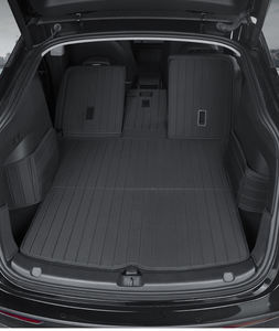 Pour Tesla modèle Y <span class=keywords><strong>TPE</strong></span> tapis de coffre <span class=keywords><strong>Tpe</strong></span> doublures de cargaison arrière pour modèle 3 Highland Oxford couverture de dossier de siège tapis de coffre protecteur de dossier de siège - Product Image 3