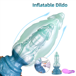 Dilatador Anal de Dragón de Fantasía, Doble Capa, Inflable Lateralmente, Tapón Anal para Parejas Gay, Juego BDSM, Expansión Anal, Masturbación, Juguetes Sexuales - Product Image 1