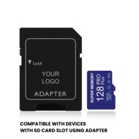 Tarjeta de Memoria de Alta Velocidad de 128 GB, Tarjeta de Almacenamiento Flash Universal con Velocidad de Lectura Rápida para Teléfonos Inteligentes, Cámaras y Dispositivos de Tableta