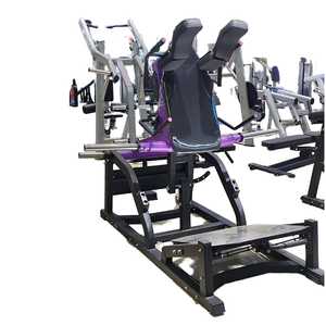 Machine à Hack Squat, <span class=keywords><strong>Presse</strong></span> à Jambes à Charge de Plaques pour l'Entraînement de la Force des <span class=keywords><strong>Quadriceps</strong></span> et des Fessiers, Équipement de Gym Commercial - Product Image 6