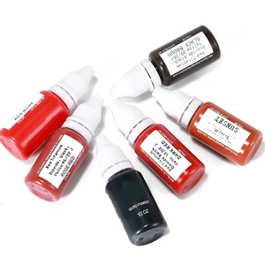 Tinta de Pigmento de Alta Calidad de 15 ml, Maquillaje Permanente, Microblading, Sombreado de Cejas, Micropigmentación, Tinta Cosmética para Tatuajes de Labios, 1 Botella - Product Image 4