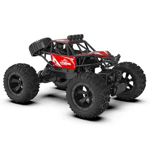 JJRC Q145 RC Rock Crawler 4WD RC Car Alloy Climbing 2.4Ghz Remote Control vehicle 1:16 All Terrain Off-Road Truck RTR