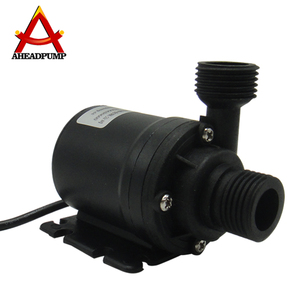 Pompe à eau submersible <span class=keywords><strong>12V</strong></span> à énergie solaire 13 LPM 5M <span class=keywords><strong>batterie</strong></span> moteur à courant continu sans balai vis centrifuge pour le dosage - Product Image 1