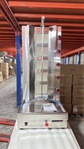 Grill per Shawarma a Infrarossi Lontani da 1,2 m, Macchina Automatica Commerciale da Tavolo a Gas GPL per Kebab di Pollo e Doner, Ideale per Feste - Product Image 6