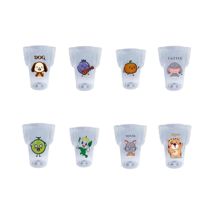 Irregularly Tumbler Wide-mouth Cup Unique Shape Engraved Plastic Pattern Featuring Carved Designs Custom Promotional Drinkware