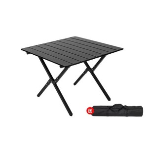 <b>Folding</b> Camping <b>Table</b> Rectangular Carbon Steel 60x45x60cm Portable <b>Outdoor</b> Use - Product Image 2