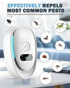 Répulsif Ultrasonique Intérieur/Extérieur, <span class=keywords><strong>Anti</strong></span>-Nuisibles Électronique à Brancher, Dissuasion Sûre et Écologique pour Insectes et Rongeurs, Utilisation Domestique, ODM Disponible - Product Image 5