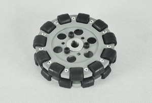 Hot bán ánh sáng tải 30 kg phổ bánh xe QL-13 mô hình Omni bánh xe con lăn cao su - Product Image 2