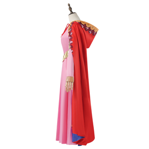 Nuevo Disfraz de Cosplay de la Princesa Pirata Rosa, Estilo Animado, Disfraz de <span class=keywords><strong>Vivi</strong></span> Nefertari de One Piece - Product Image 3