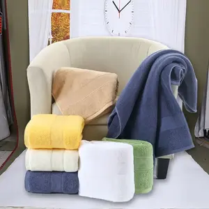 Luxury 100% cotton terry bath hand face towel set with good quality 3 buyers