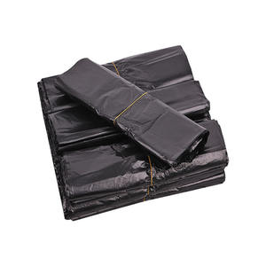 ถุงขยะพลาสติกหนาแบบใช้แล้วทิ้ง ทรงเสื้อกั๊ก สำหรับใช้ในบ้านและครัว สีดำ ขายส่ง - Product Image 1